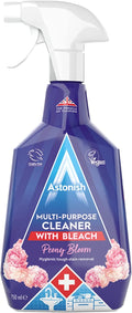 ASTONISH MULTI PURPOSE CLEANER SPRAY WITH BLEACH PEONY BLOOM 750ML