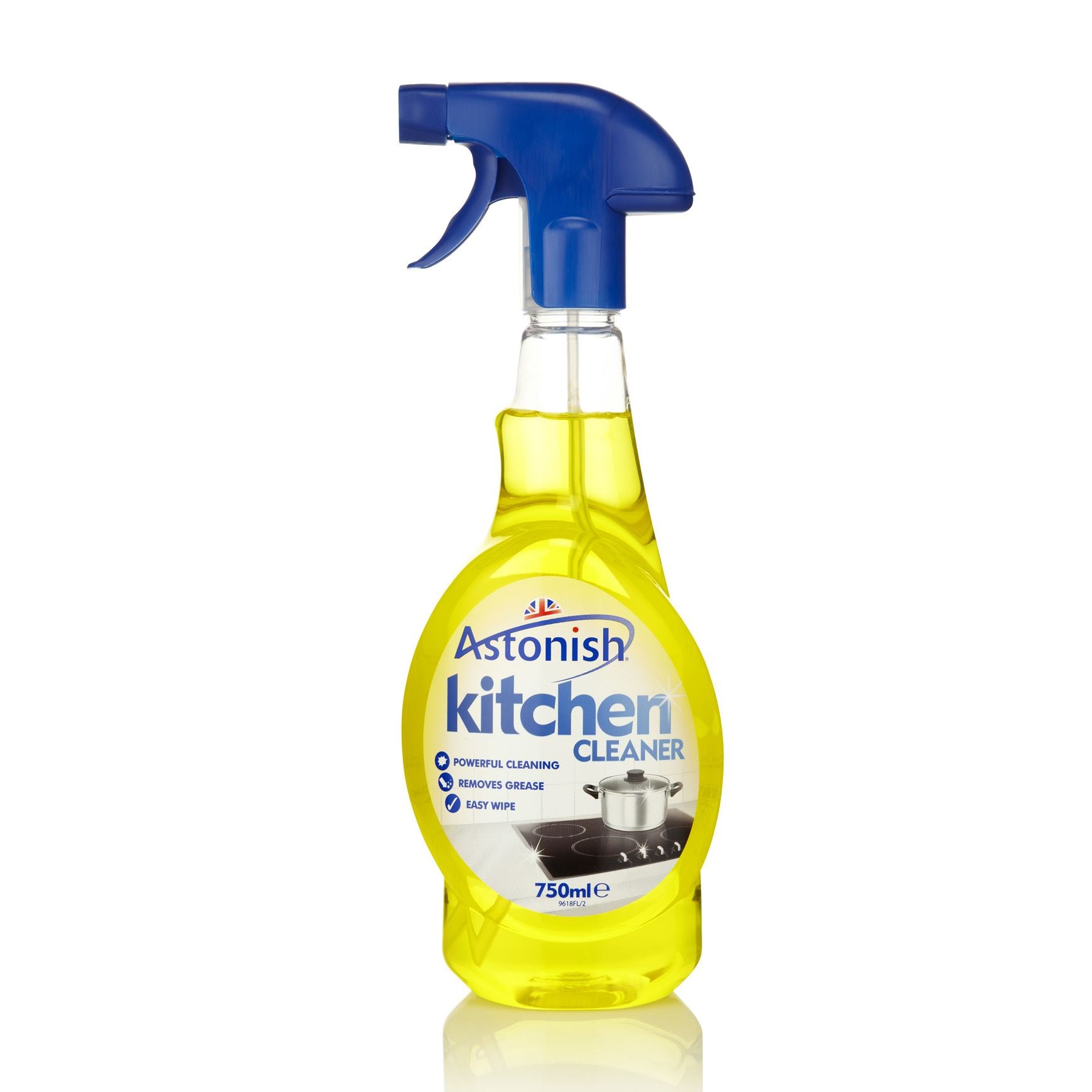 ASTONISH KITCHEN CLEANER ZESTY LEMON 750ML