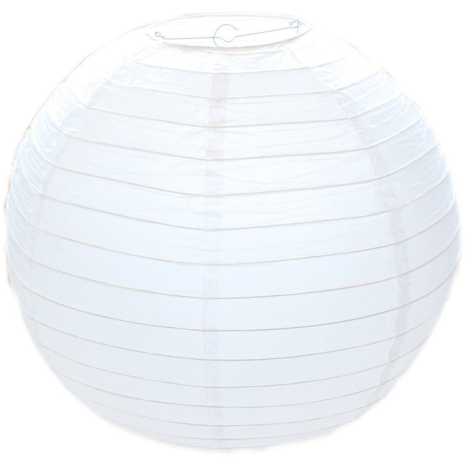 30CM WHITE PAPER LAMPSHADE