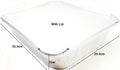 RECTANGULAR ALUMINIUM FOIL DISH WITH LIDS 32.3CM X 25.4CM X 7CM 5/PK