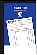 INVOICE DUPLICATE BOOK RULED FEINT 1-80 INVOICES