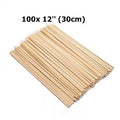 APOLLO BAMBOO SKEWERS 250MM X 3MM 100/PK