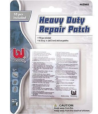 BESTWAY HEAVY DUTY REPAIR PATCH X 10 FOR INFLATABLE