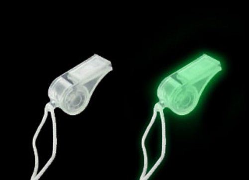 GLOW IN THE DARK WHISTLE - 1 PC