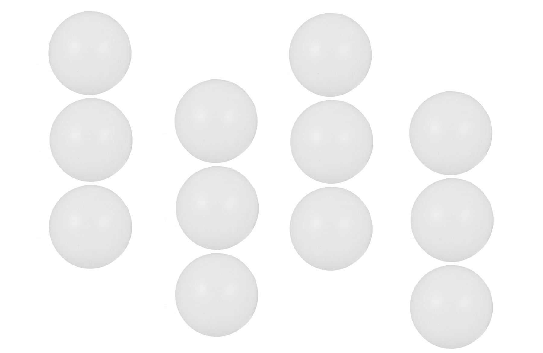 12 PACK PLAIN WHITE TABLE TENNIS BALLS PING PONG