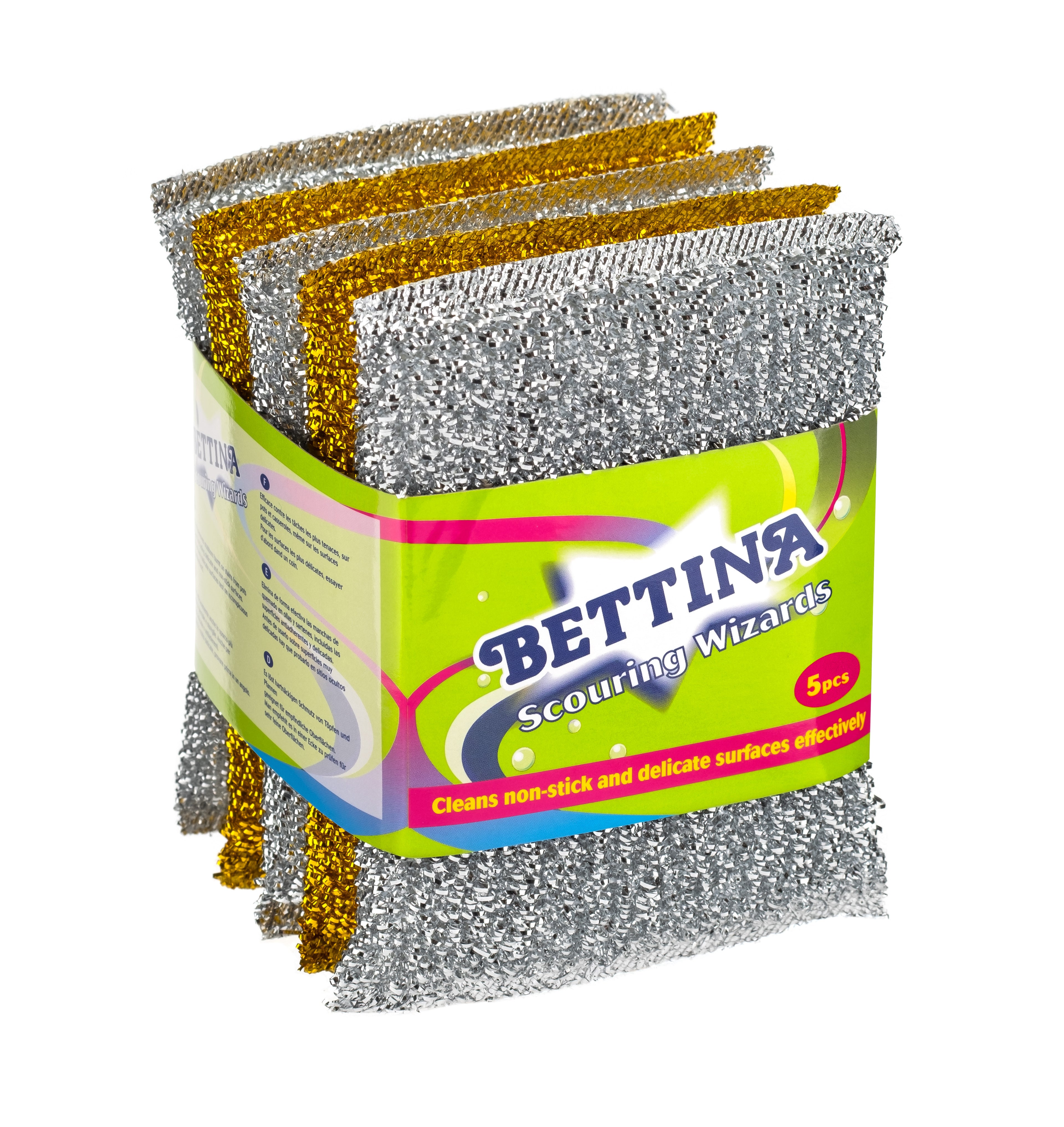 BETTINA SCOURING WIZARD 5/PK