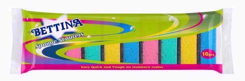 BETTINA SPONGE SCOURER 10/PK