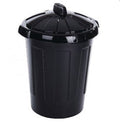 WHAM EDEN 80LTR STORE BIN & LID BLACK