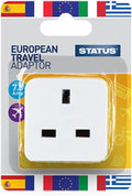 STATUS EUROPEAN TRAVEL ADAPTOR
