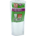 PPS PINT PLASTIC TUMBLERS / GLASSES 568ML 12/PK