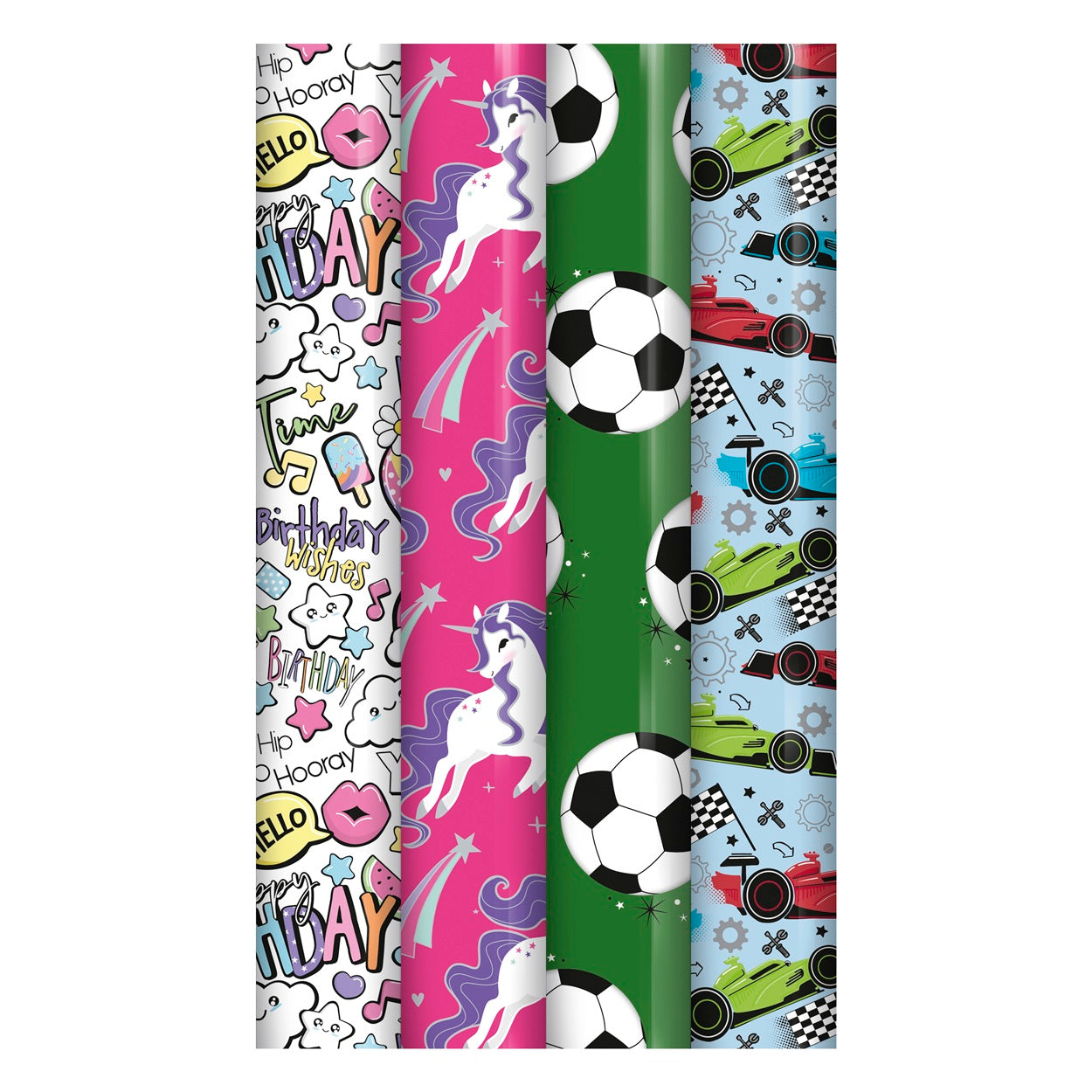 EUROWRAP KIDS GIFT WRAP 3 MTR X 70CM