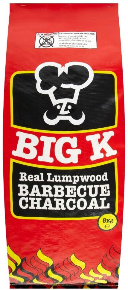BIG K LUMP WOOD CHARCOAL 5KG