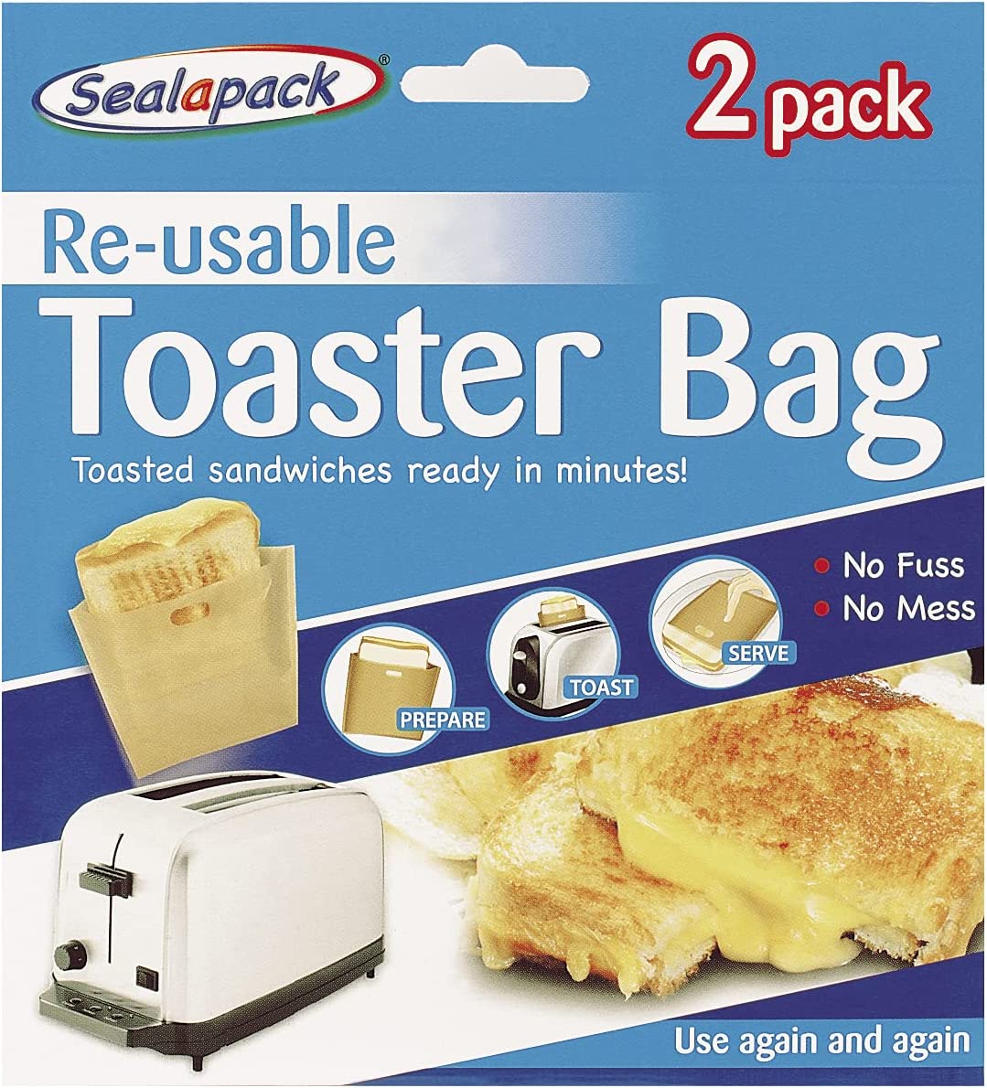 SEALAPACK TOASTER BAG 2/PK