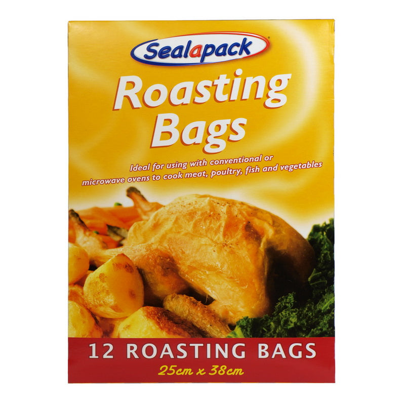 SEALAPACK ROSTING BAGS 25X38CM 12/PK