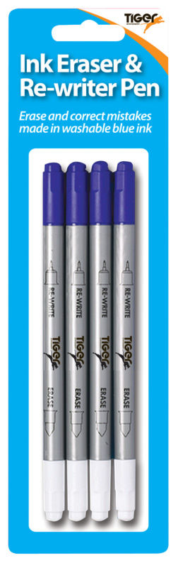 TIGER 4 INK ERASER & RE WRITER PEN