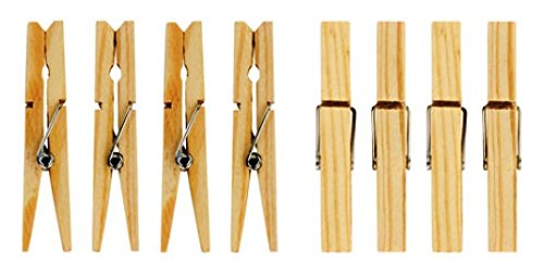 36 ELLIOTTS PINEWOOD WOODEN PEGS