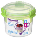 SISTEMA BREAKFAST TO GO 530ML ASSORTED COLOUR