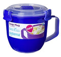 SISTEMA KLIP IT SOUP MUG SMALL 565ML ASSORTED COLOUR