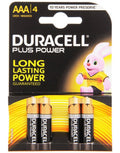 DURACELL SIMPLY AAA MN2400 LR03 AM4 BATTERY 4/PK