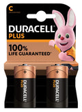 DURACELL PLUS MN1400 / C / LR14 / AM2 BATTERY 2/PK