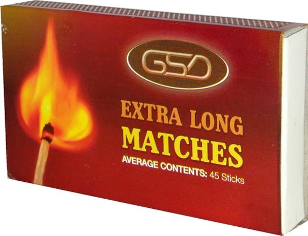 GSD EXTRA LONG MATCHES 12/PK
