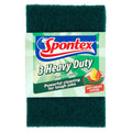 SPONTEX HEAVY DUTY SCOURER PAD 3/PK