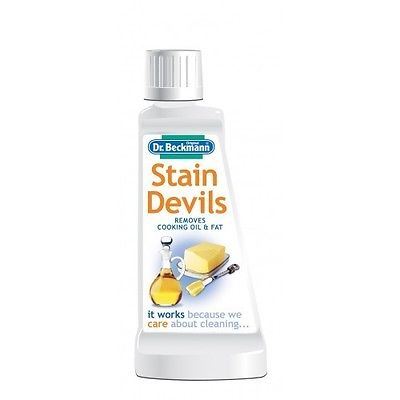 DR BECKMANNS STAIN DEVILS REMOVER COOKING OIL FAT CREAM EGG SOYA STARTCH