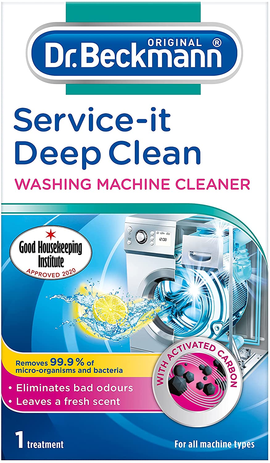 DR BECKMANN WASHING MACHINE SERVICE IT DEEP CLEAN 250GM