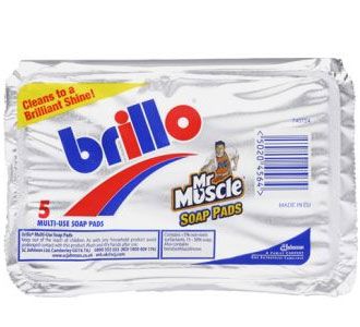 BRILLO SOAP PADS 5'S