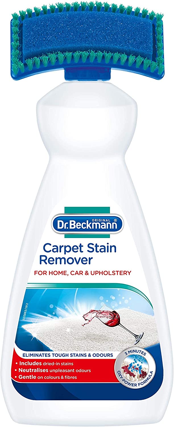 DR BECKMANN CARPET STAIN REMOVER WITH BRUSH 650ML