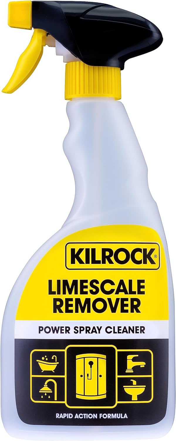 KILROCK LIMESCALE REMOVER POWER SPRAY CLEANER 500ML