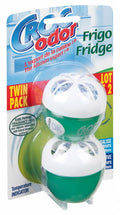CROC ODOR FRIDGE DEODORISER TWIN PACK
