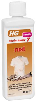 HG RUST STAIN AWAY REMOVER NO 7 50ML