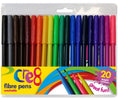 FIBRE PENS 24/PK