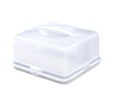 WHITEFURZE SQUARE CAKE BOX WHITE