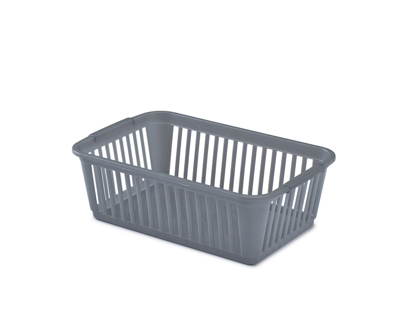 WHITEFURZE HANDY BASKET SILVER 25CM