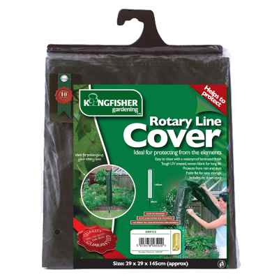 UNIVERSAL ROTARY LINE COVER WITH TIED- DOWN CORD