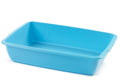 ASSORTED COLOUR WHITEFURZE CAT LITTER TRAY 46CM