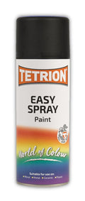 TETROSYL ALL PURPOSE EASY SPRAY PAINT MATT BLACK 400ML