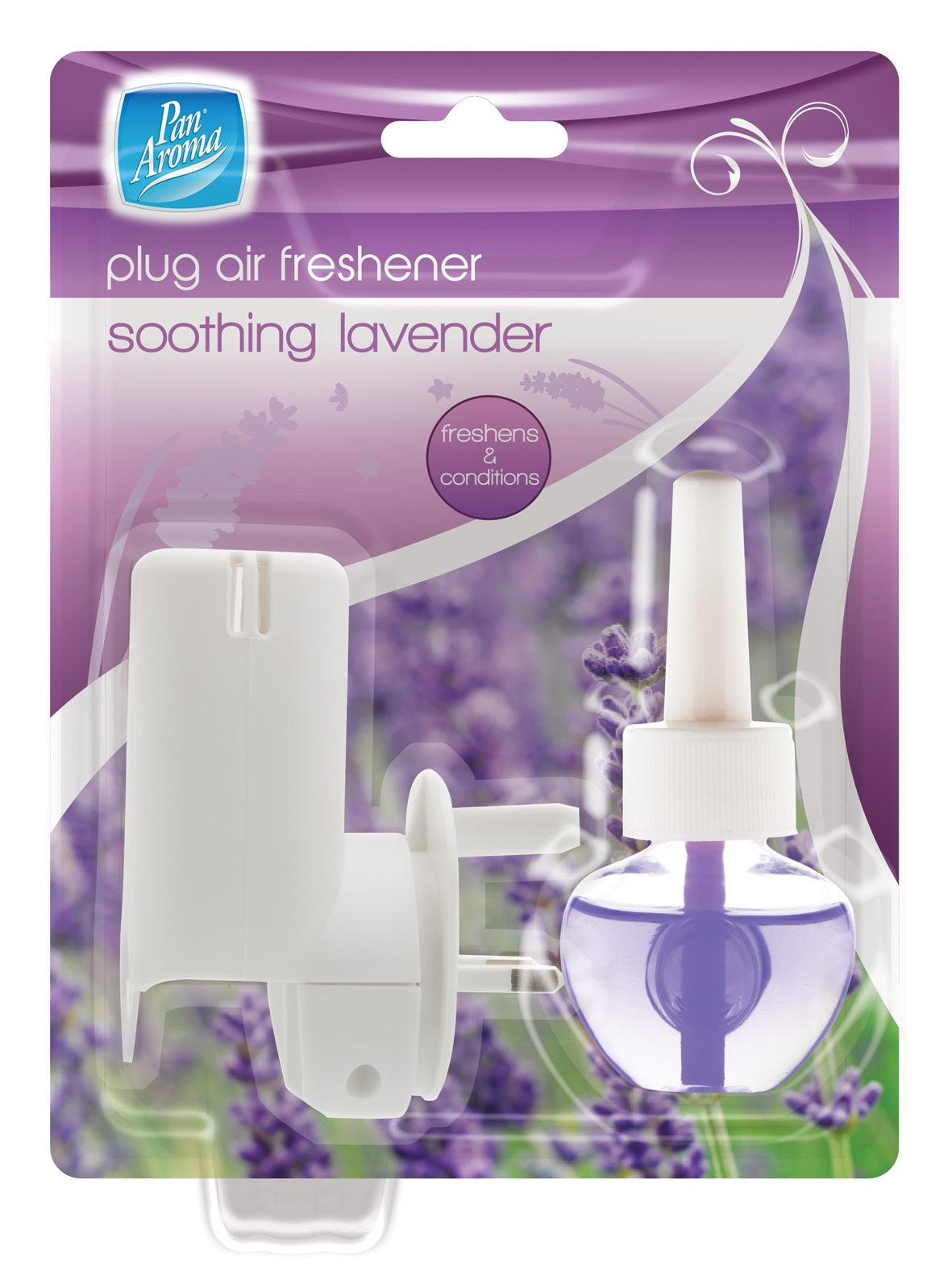 PAN AROMA PLUG IN AIR FRESHENER LAVENDER & YLANG YLANG