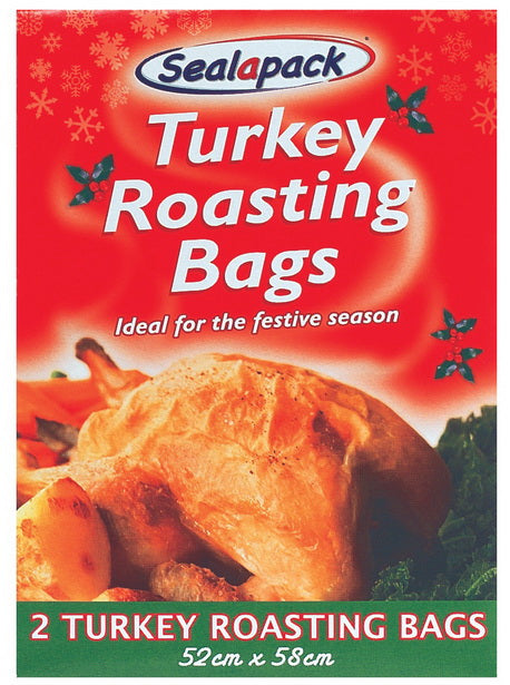 SEALAPACK TURKEY ROASTING BAGS 2/PK