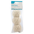 BLACKSPUR 3 ROLLS OF HOUSEHOLD COTTON STRING TWIN