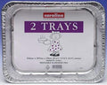 CAROLINE LARGE FOIL TRAY 262 X 322 X 50 MM 2/PK