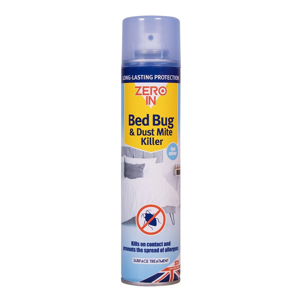 ZERO IN BED BUG & DUST MITE KILLER SPRAY 300ML
