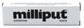MILLIPUT EPOXY PUTTY SUPERFINE WHITE 113 GM