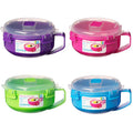 SISTEMA KLIP IT MICROWAVE BREAKFAST PORRIDGE TO GO 850ML ASSORTED COLOUR