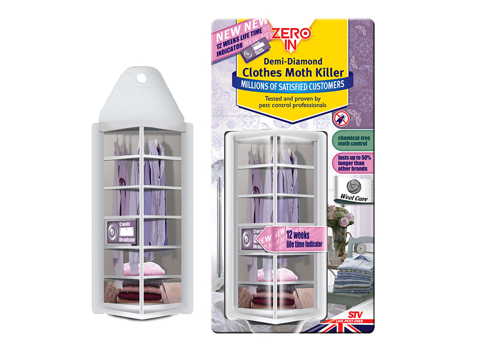 ZERO IN DEMI DIAMOND CLOTHES MOTH TRAP