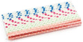 40 PACK PAPER STRAWS POLKA DOTS DESING MIX COLOUR