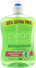 ASTONISH ALOE VERA CLEAN & PROTECT ANTIBACTERIAL HANDWASH 600 ML