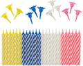 GSD BIRTHDAY PARTY CANDLES 24/PK WITH HOLDERS